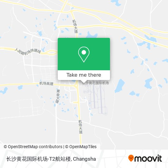 长沙黄花国际机场-T2航站楼 map