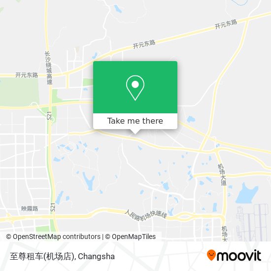 至尊租车(机场店) map