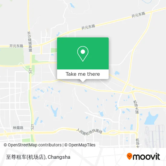 至尊租车(机场店) map
