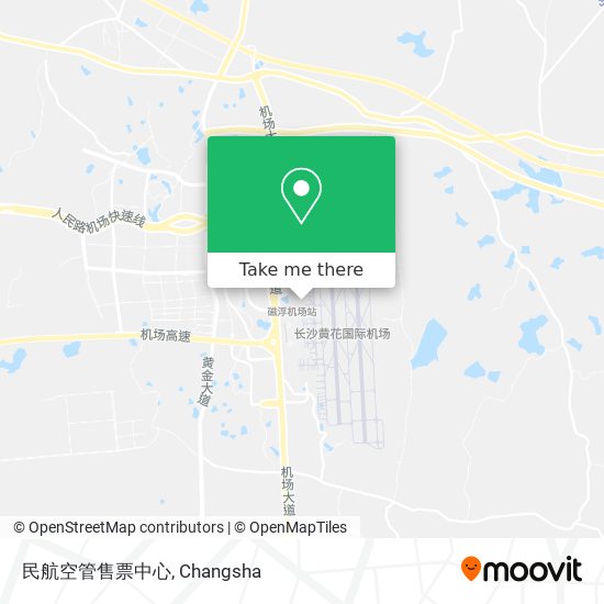 民航空管售票中心 map