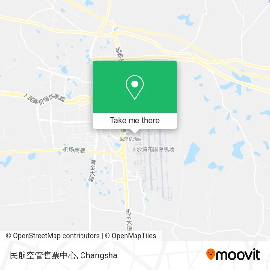 民航空管售票中心 map