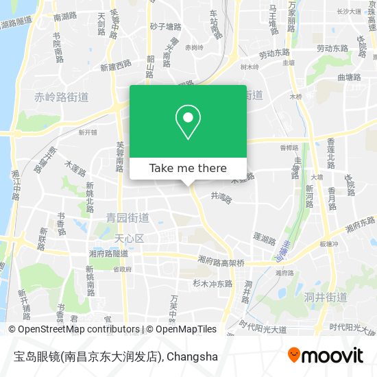 宝岛眼镜(南昌京东大润发店) map