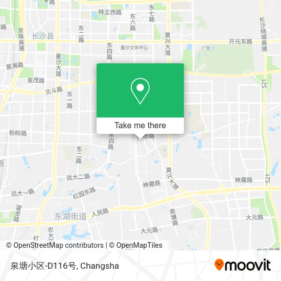 泉塘小区-D116号 map