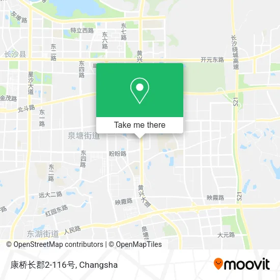 康桥长郡2-116号 map