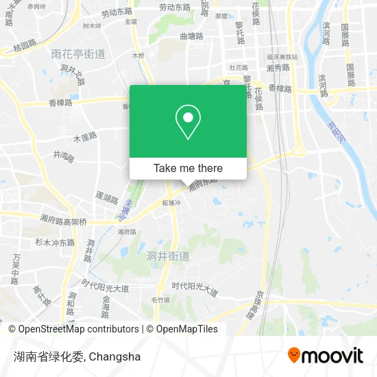 湖南省绿化委 map