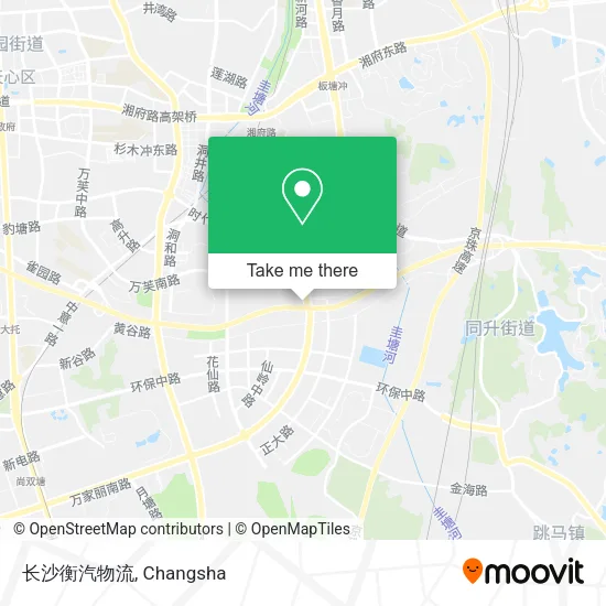 长沙衡汽物流 map