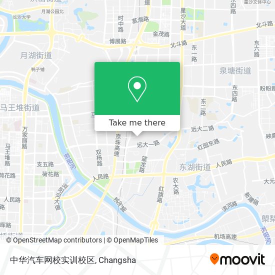 中华汽车网校实训校区 map