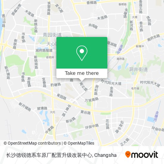长沙德锐德系车原厂配置升级改装中心 map