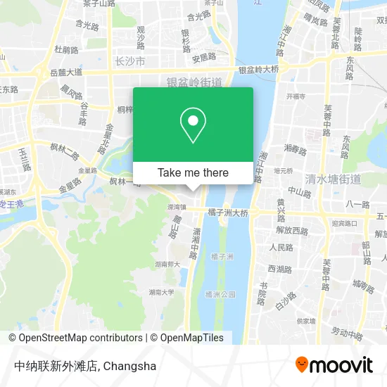 中纳联新外滩店 map