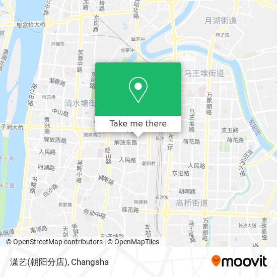 潇艺(朝阳分店) map