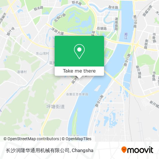 长沙润隆华通用机械有限公司 map