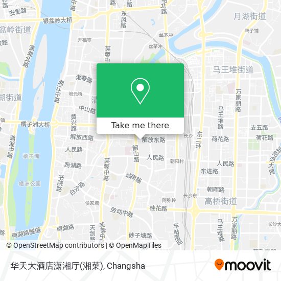 华天大酒店潇湘厅(湘菜) map