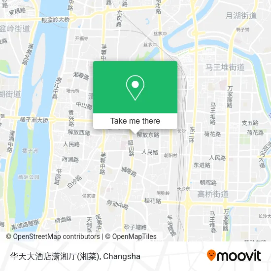 华天大酒店潇湘厅(湘菜) map