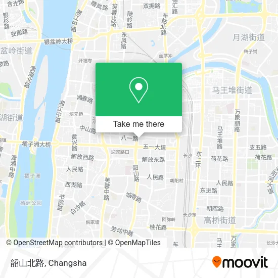 韶山北路 map