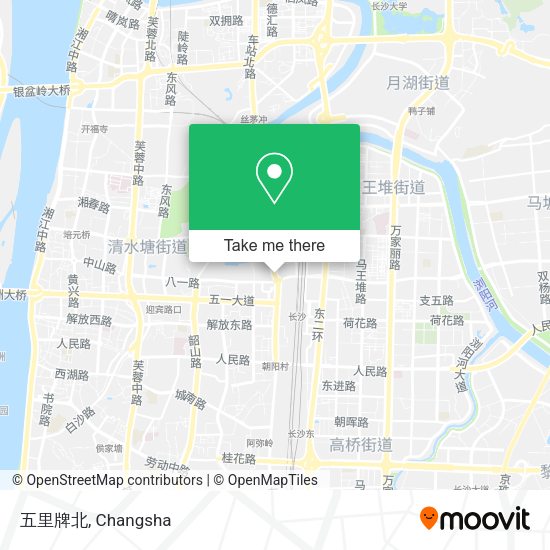 五里牌北 map