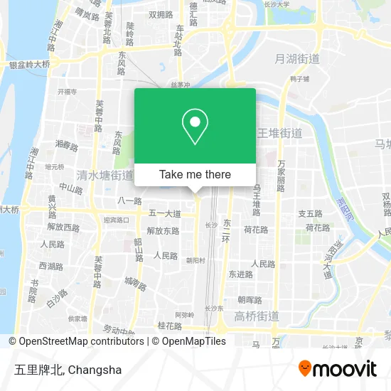 五里牌北 map