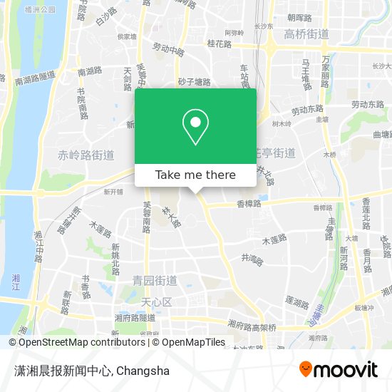 潇湘晨报新闻中心 map