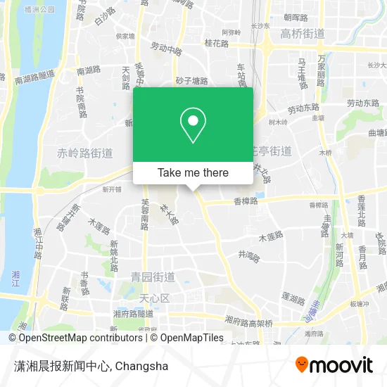 潇湘晨报新闻中心 map