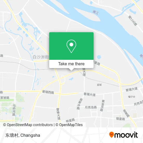 东塘村 map