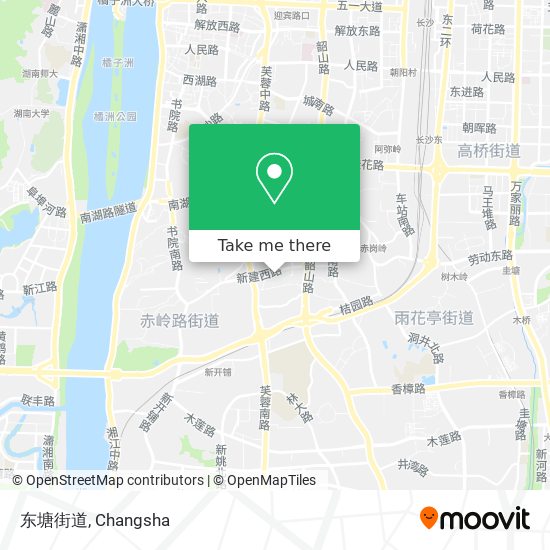 东塘街道 map