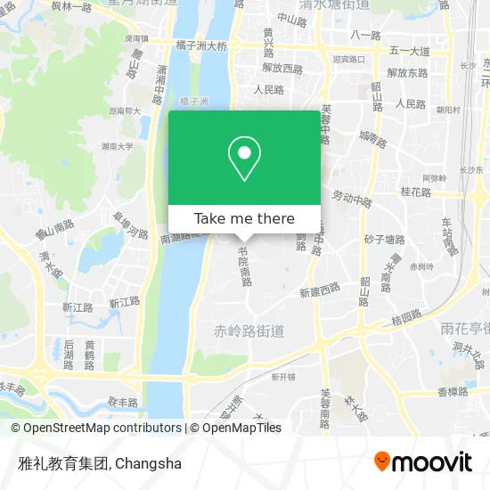 雅礼教育集团 map