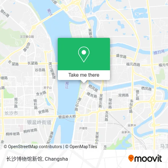 长沙博物馆新馆 map