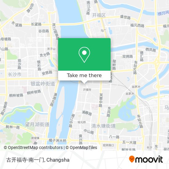古开福寺-南一门 map