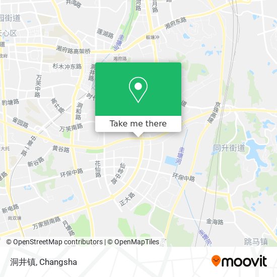 洞井镇 map