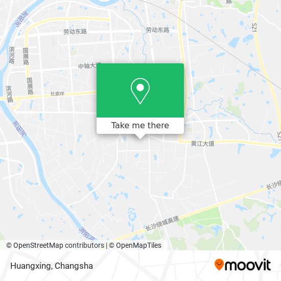 Huangxing map