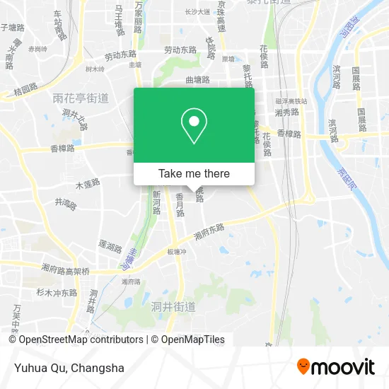 Yuhua Qu map