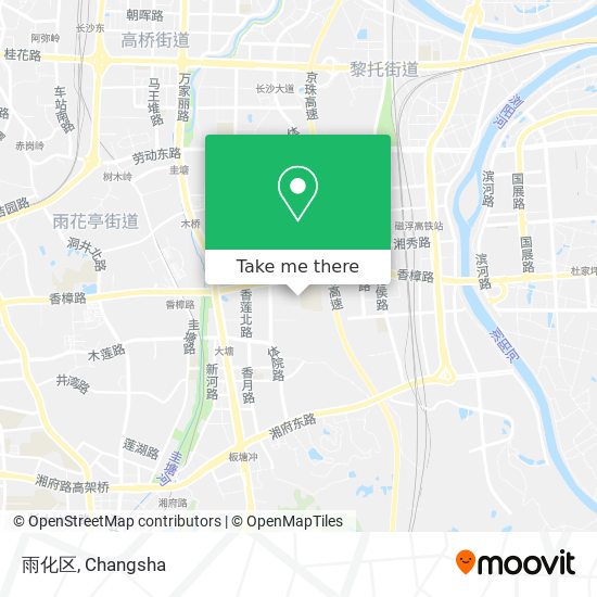 雨化区 map