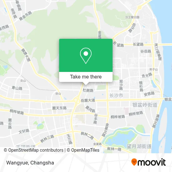 Wangyue map
