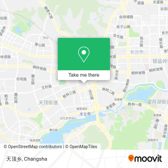 天顶乡 map