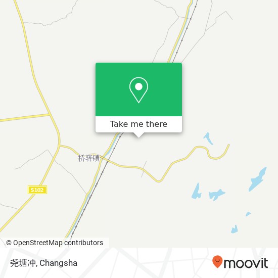尧塘冲 map