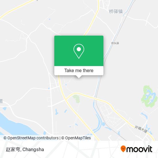 赵家弯 map