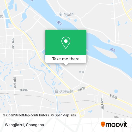 Wangjiazui map