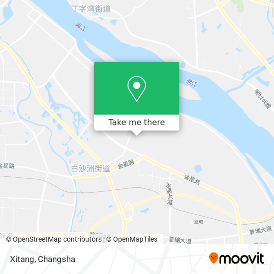 Xitang map