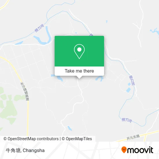 牛角塘 map