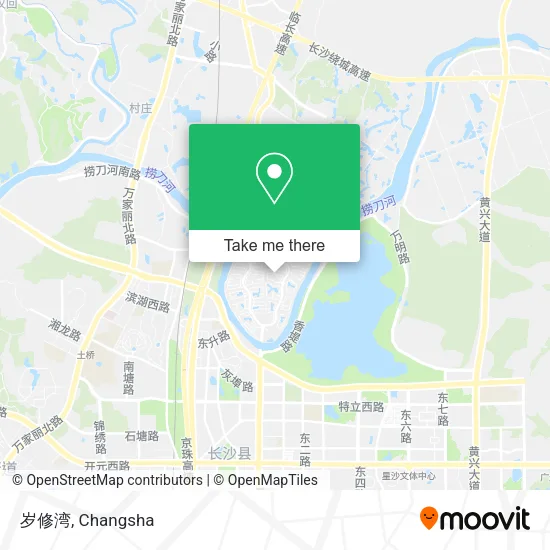 岁修湾 map