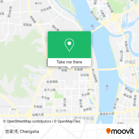 曾家湾 map