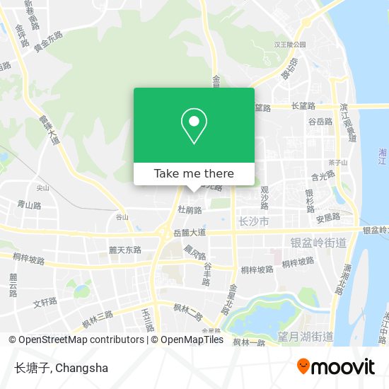 长塘子 map