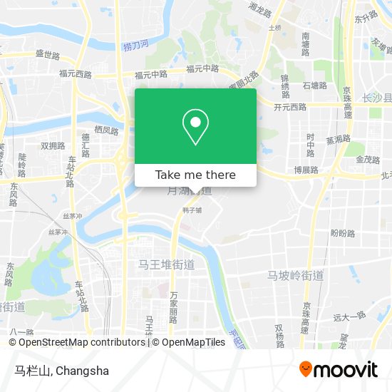马栏山 map