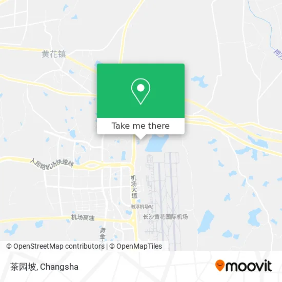 茶园坡 map