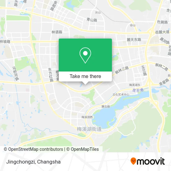 Jingchongzi map
