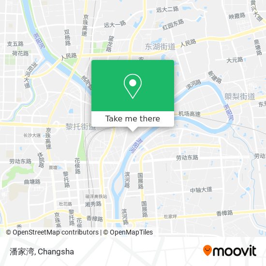 潘家湾 map