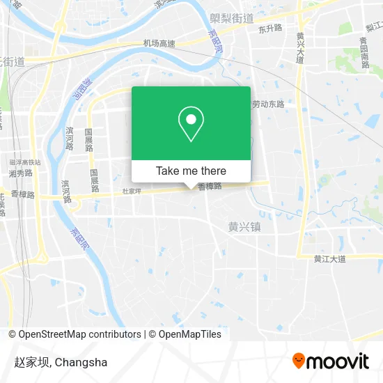 赵家坝 map