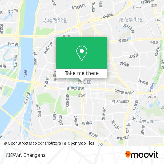 颜家垅 map