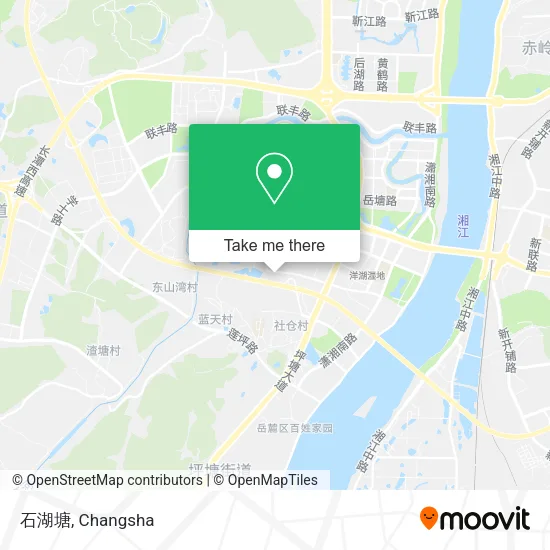 石湖塘 map