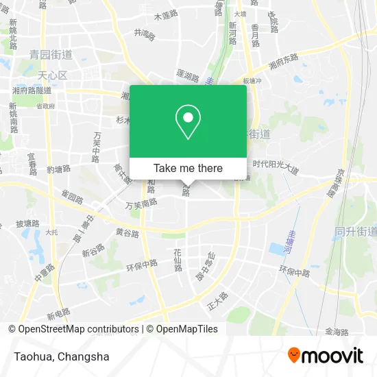 Taohua map