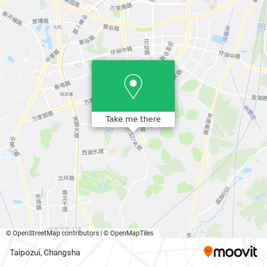 Taipozui map